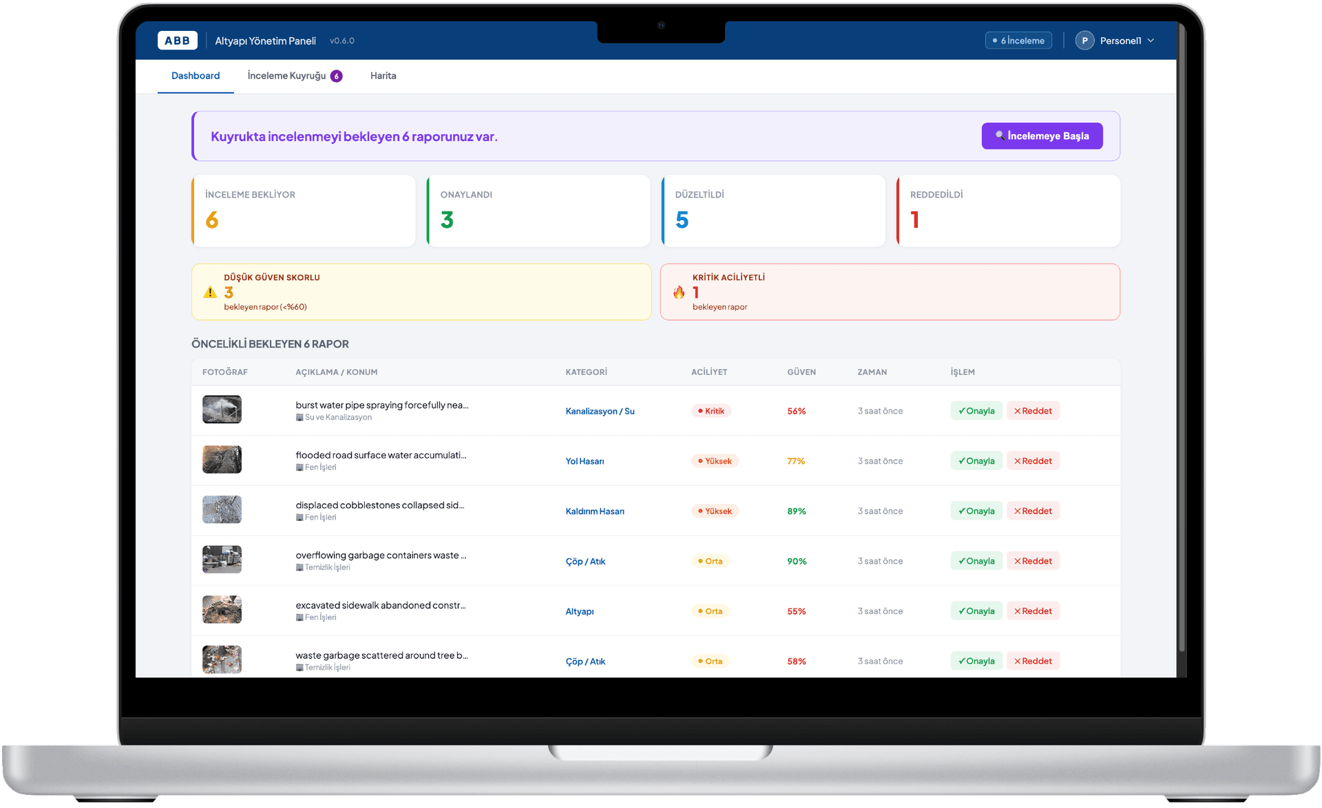 SRMS Web Dashboard